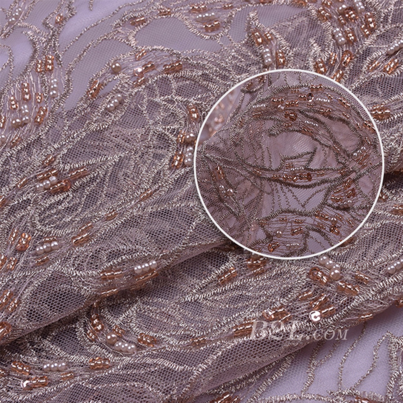 法式刺绣婚纱上的工艺鉴赏 - 哔哩哔哩
