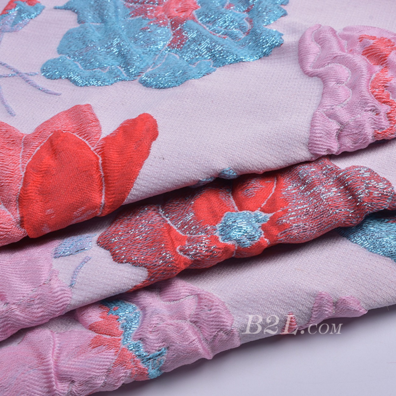 提花 花朵 银线 梭织 无弹 连衣裙 短裙 春秋 女装 80711-48