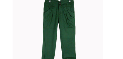 【绿色裤子搭配】绿色的裤子怎么搭配，绿色的裤子怎么穿好看