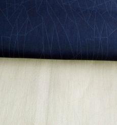35%棉17%莫代尔46%聚脂纤维2%氨纶梭织弹力透明印花布